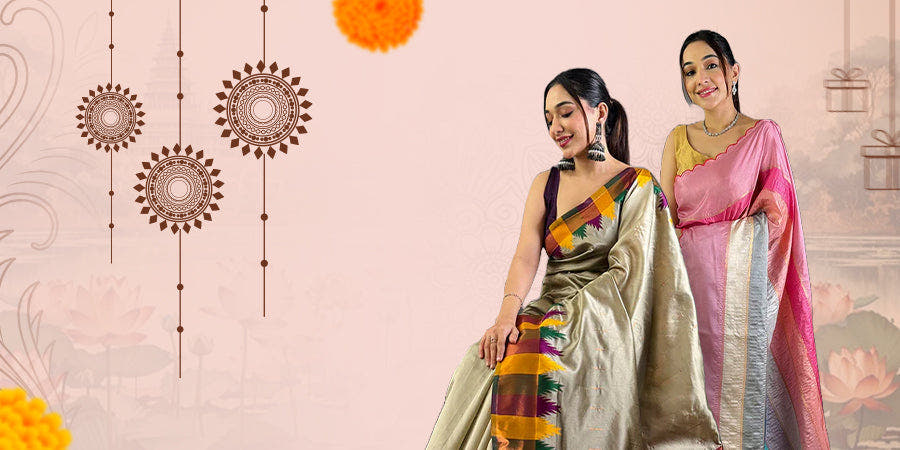 Festive Sarees for Rakshabandhan