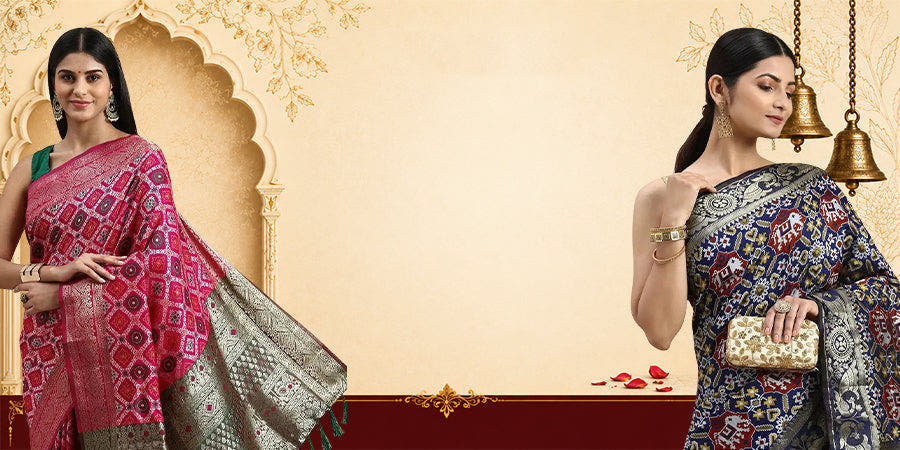 9 Patola Sarees for Timeless Gujarati Elegance