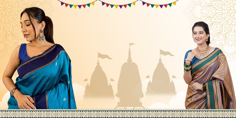 Celebrate Ashadam with Grace – Best Saree Picks for Spiritual Vibes