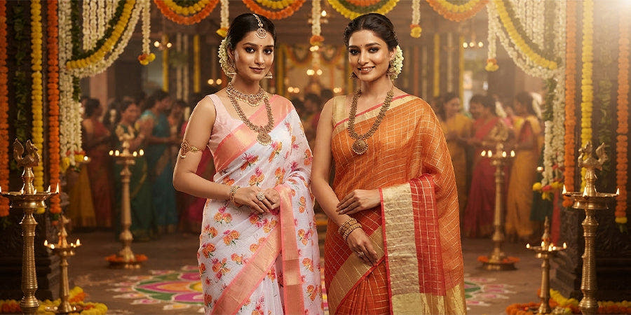 Cotton Sarees for Women: Daily Comfort to Festive Charm