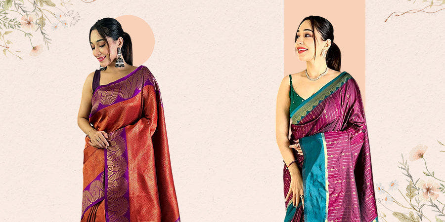 Elegant saree fashion