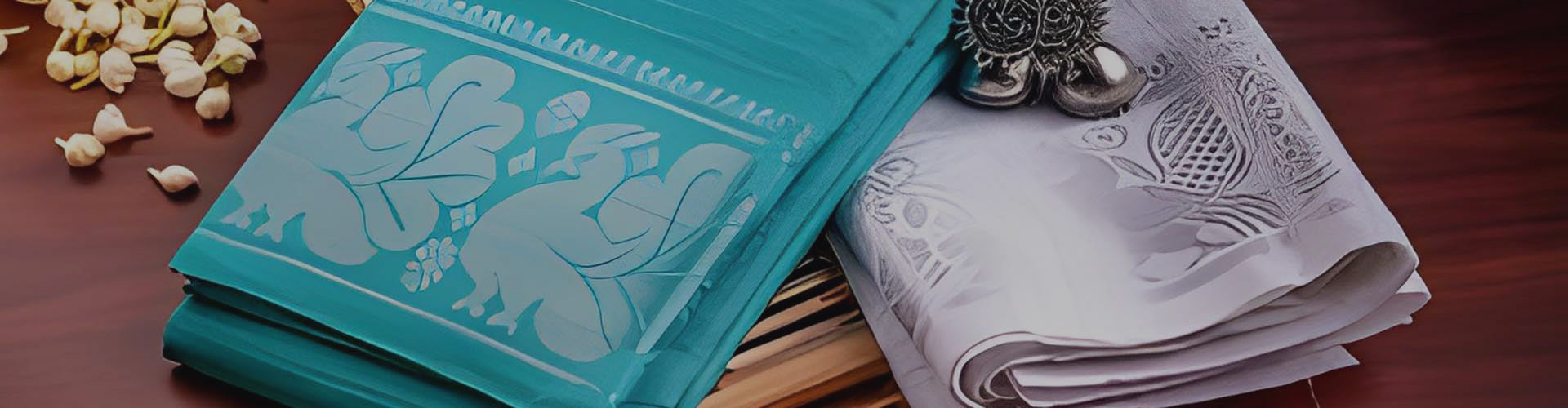 Cotton sarees are traditional. Known for their comfort