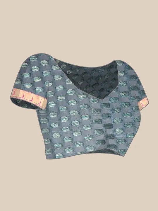 Pink Colour Pure Organza Banarasi Zari Print Saree