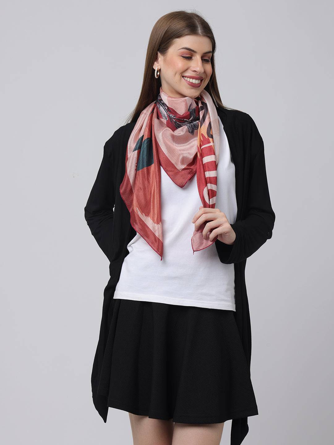 Abstract Bloom Scarf
