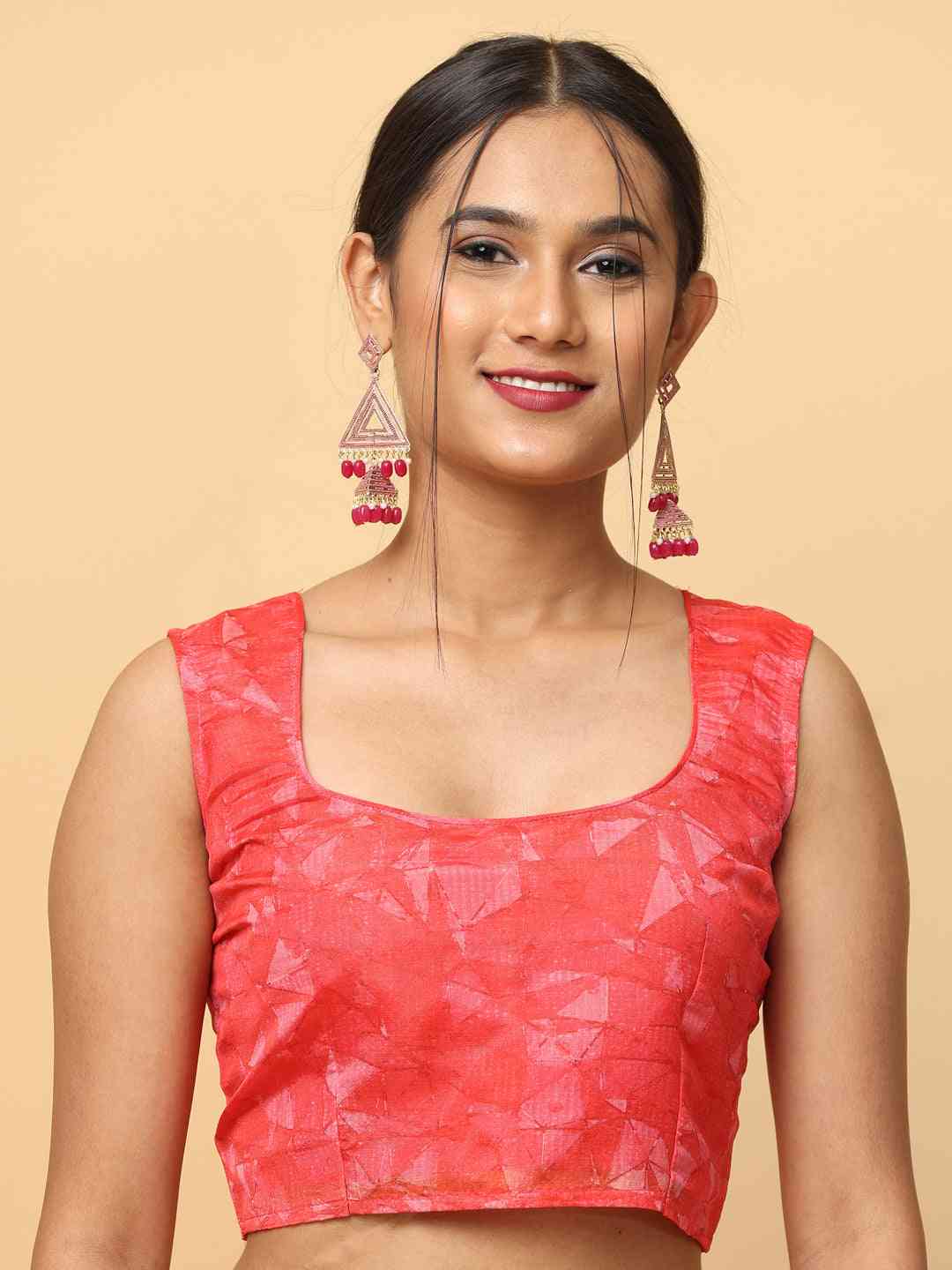 Batik Print Chanderi Silk Designer Saree