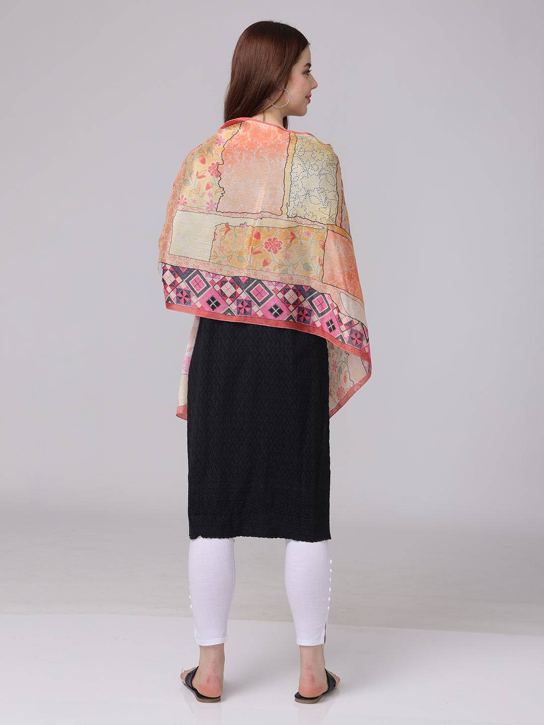 Patchwork Multicolor Scarf