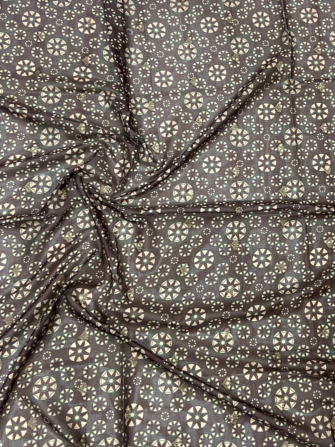 Rose Pink Kalamkari Ombre Crepe Silk Saree