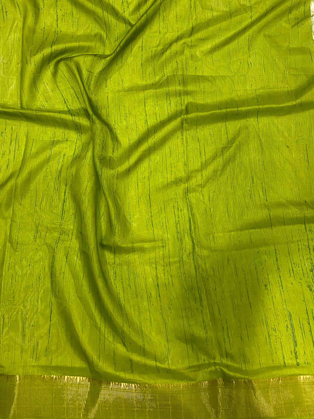 Olive Dola Silk Floral Print Saree