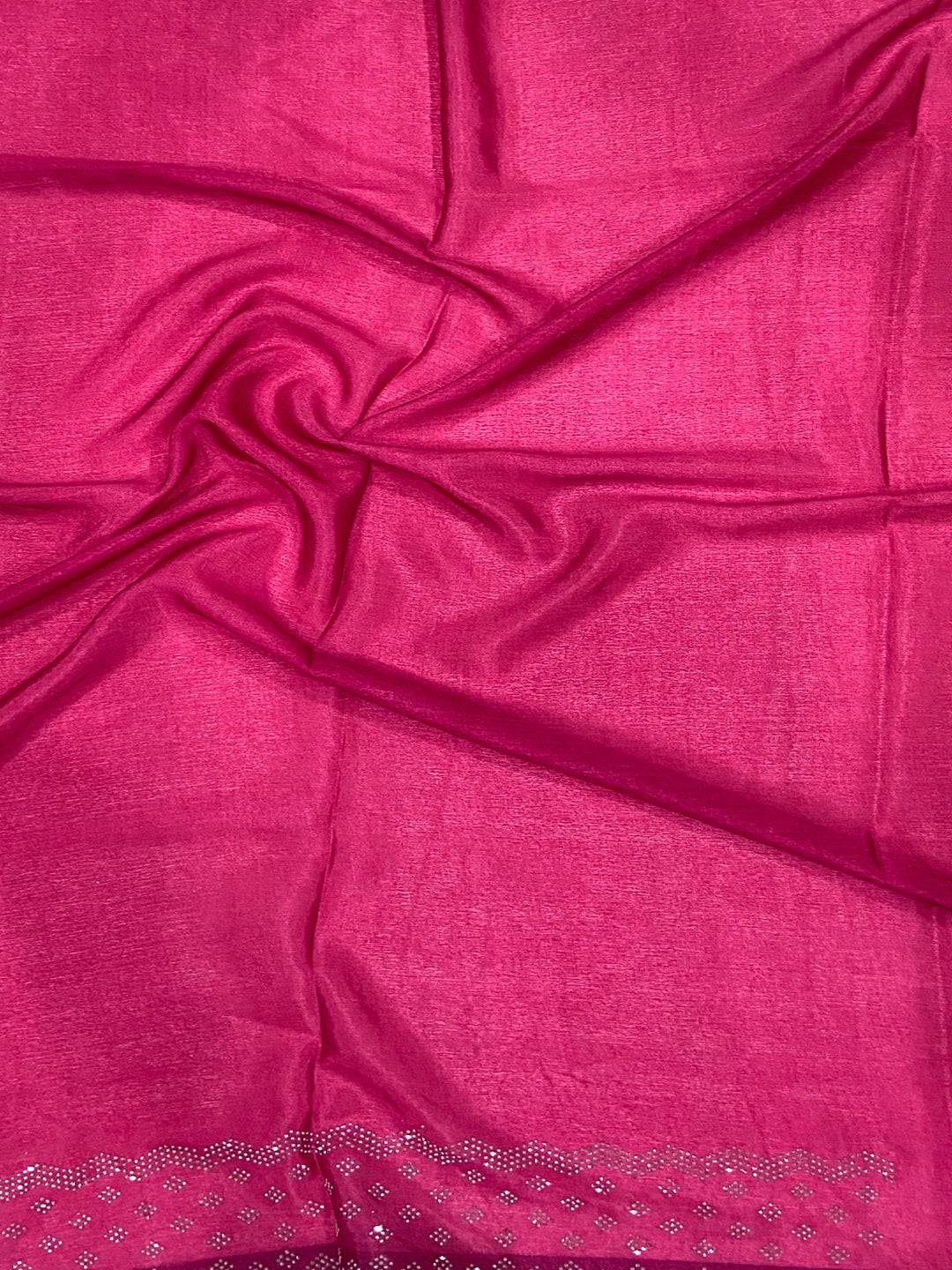 Vibrant Banarasi Kalamkari Printed Saree