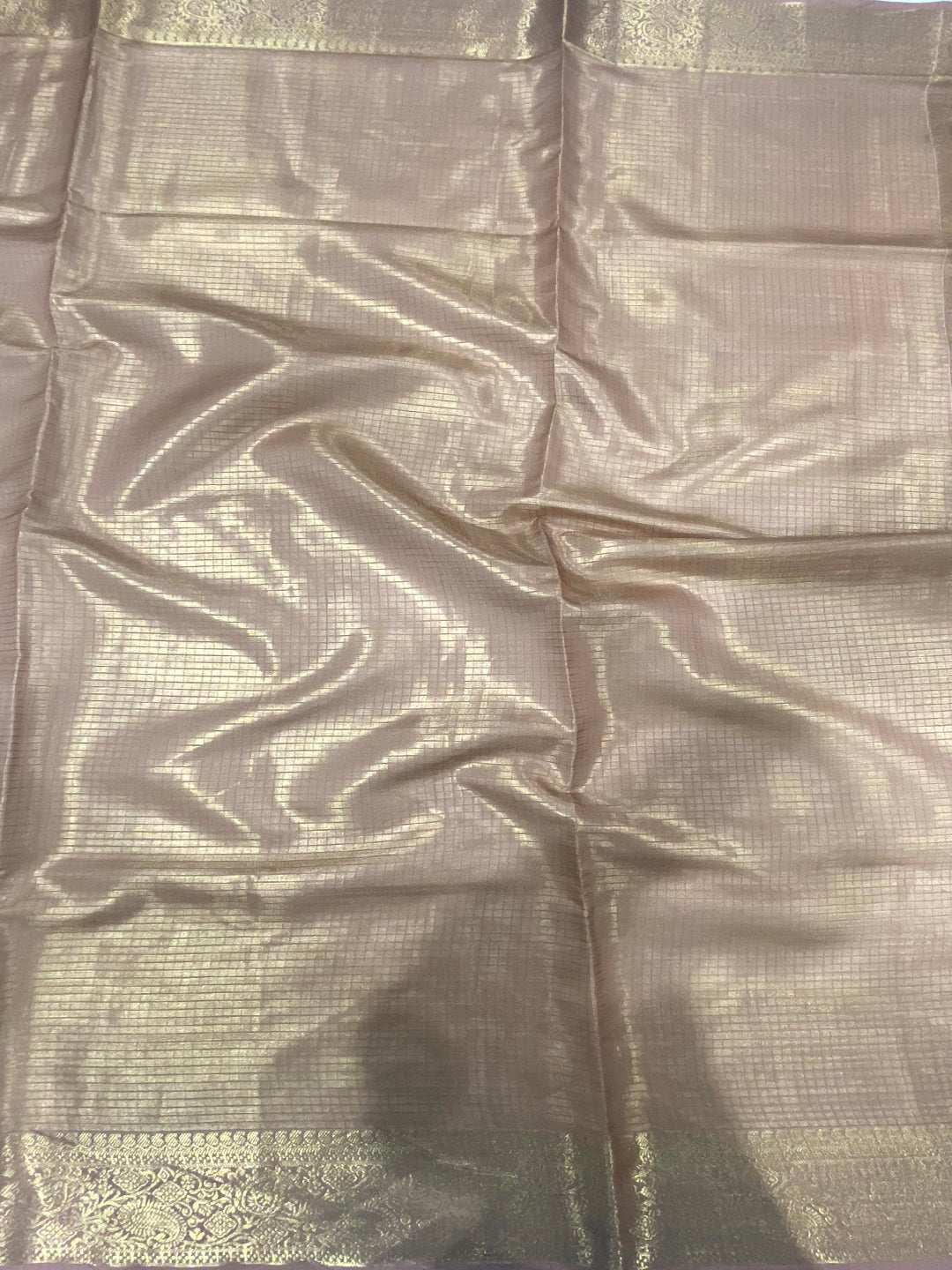 Stylish Wine Self Gold Zari Floral Print Saree