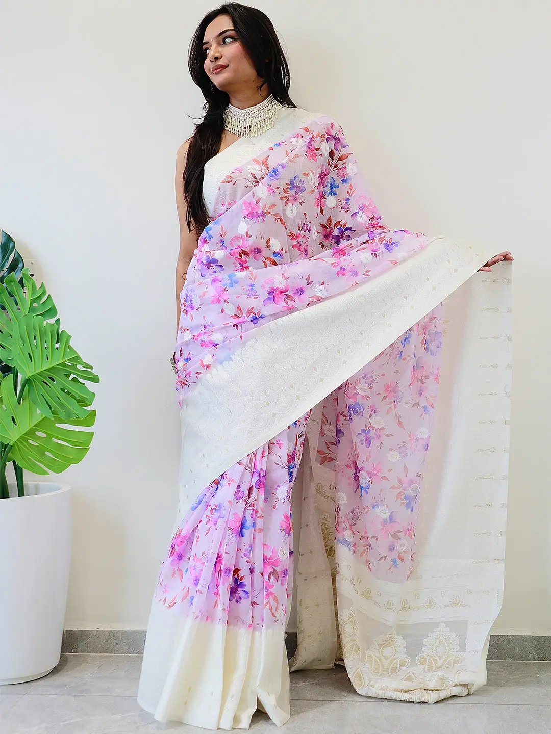 Bollywood  Multi Colour Designer Saree