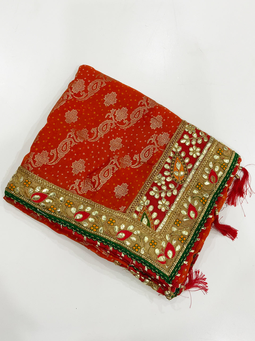 Foil Fantasy Chinnon Saree