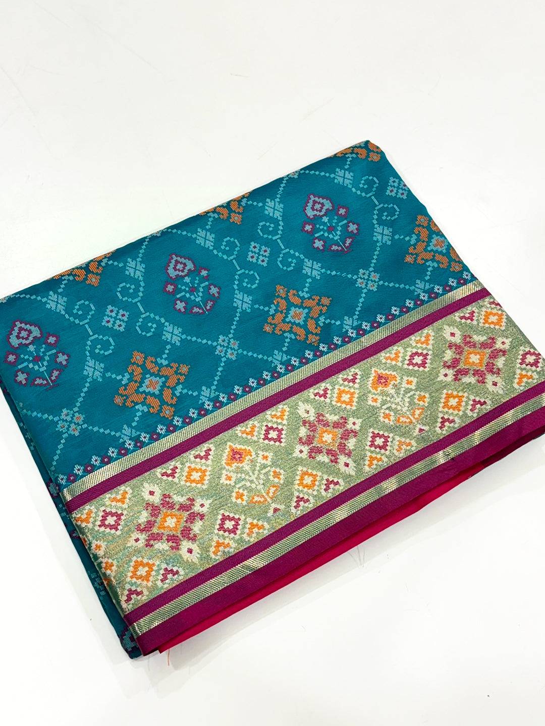 Rama Pochampally Patola Soft Silk Saree