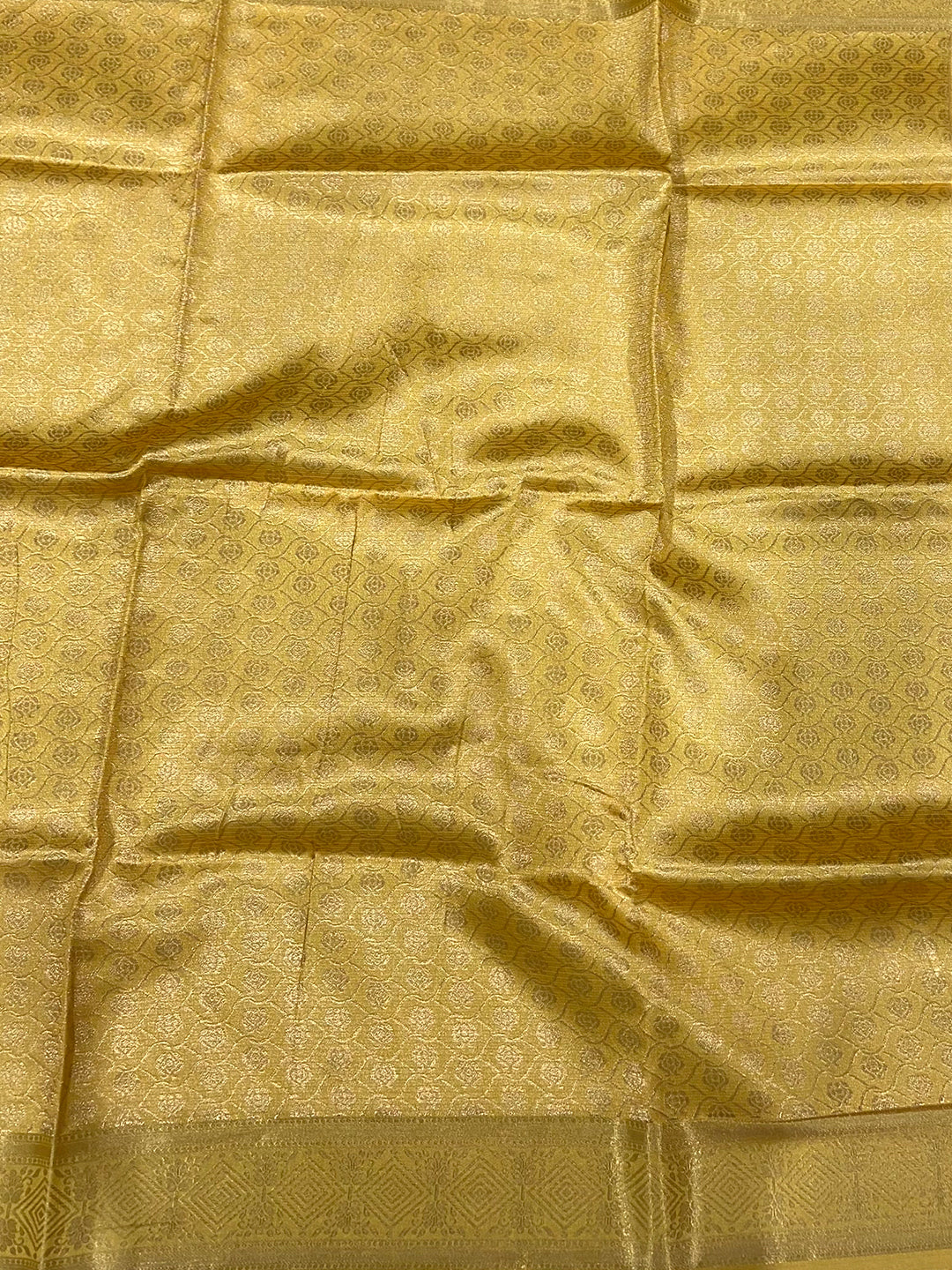 Opulent Banarasi Ghicha Tussar Floral Print Saree