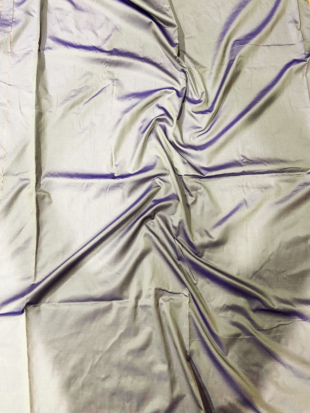 Regal Lavender Yeola Paithani Soft Silk Saree