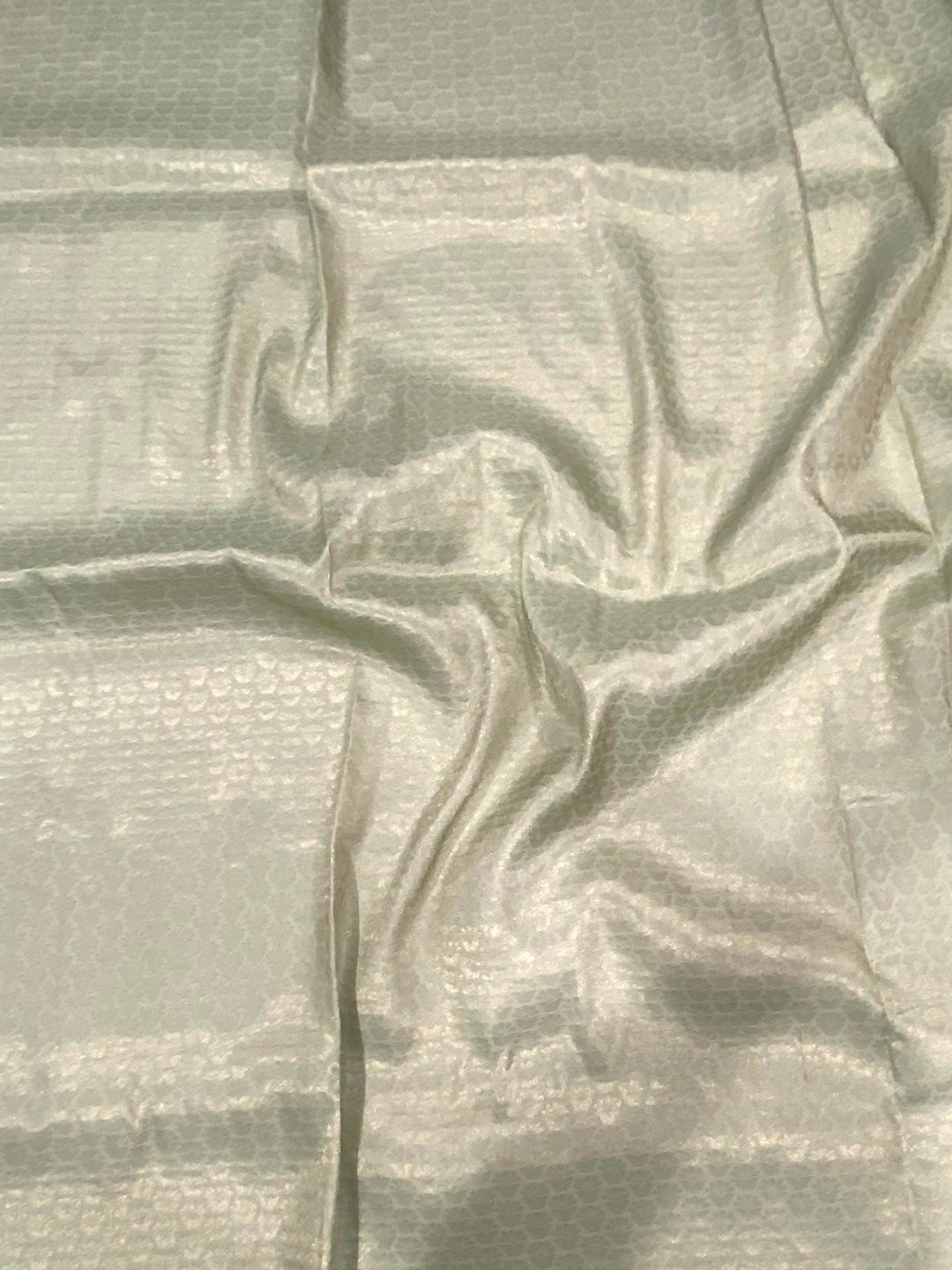 Light Green Kanjivaram Digital Silk Saree
