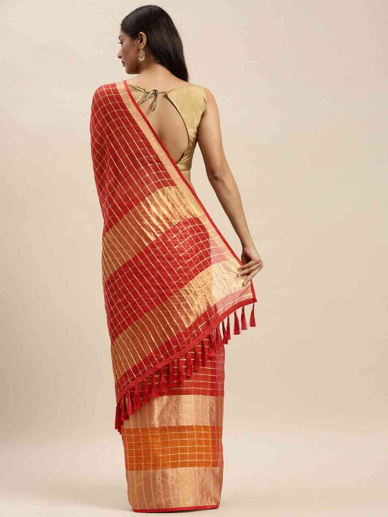 Kota Doriya Zari Butti Festive Saree