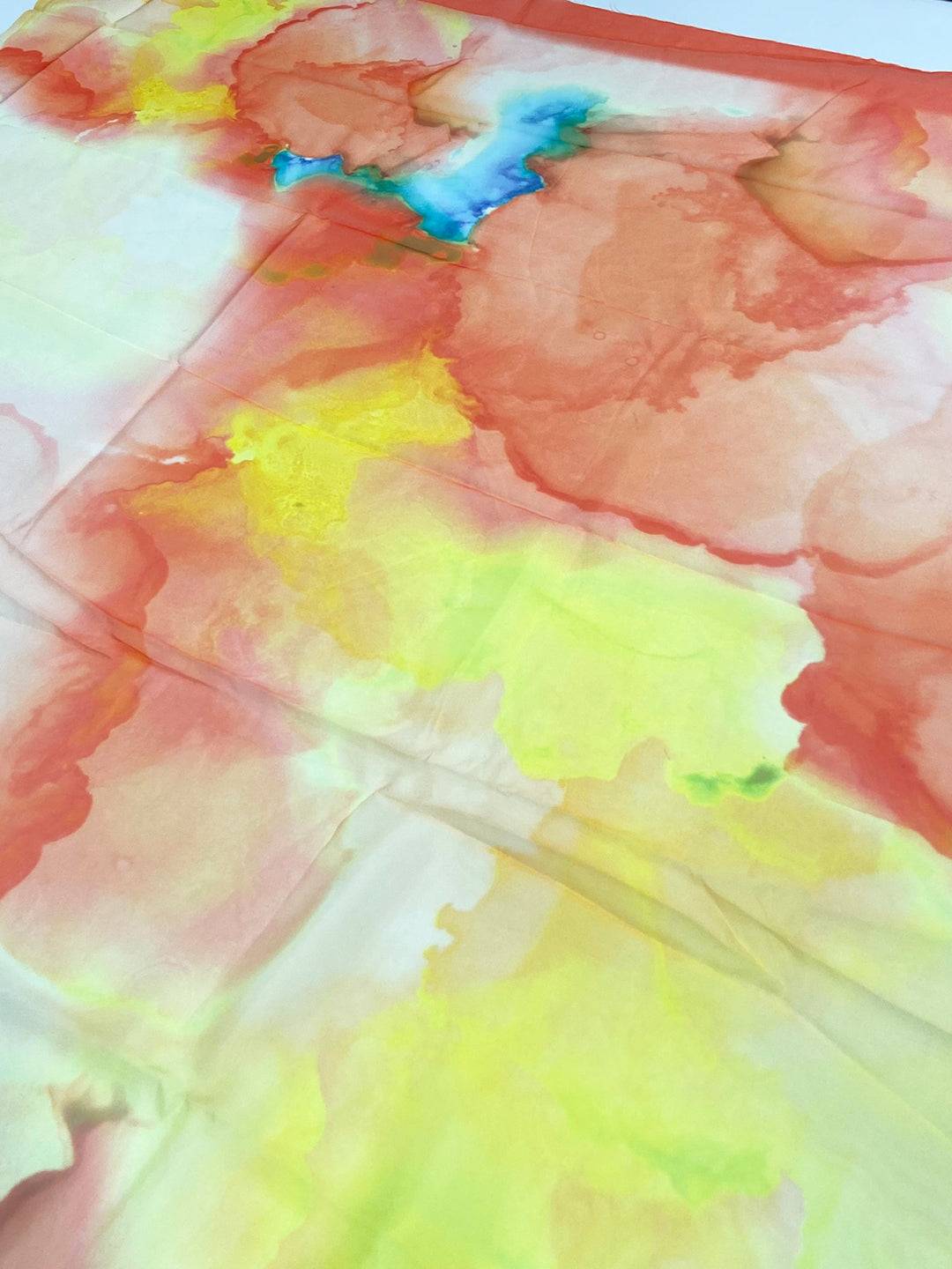 Heritage Pure Tebi Silk Batik Saree