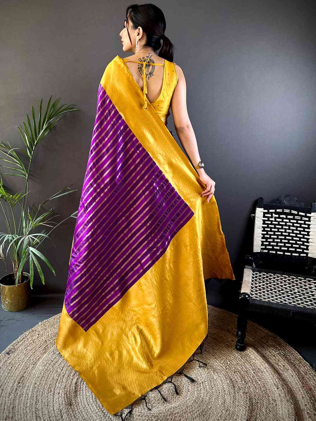 Regal Banarasi Katan Soft Silk Saree