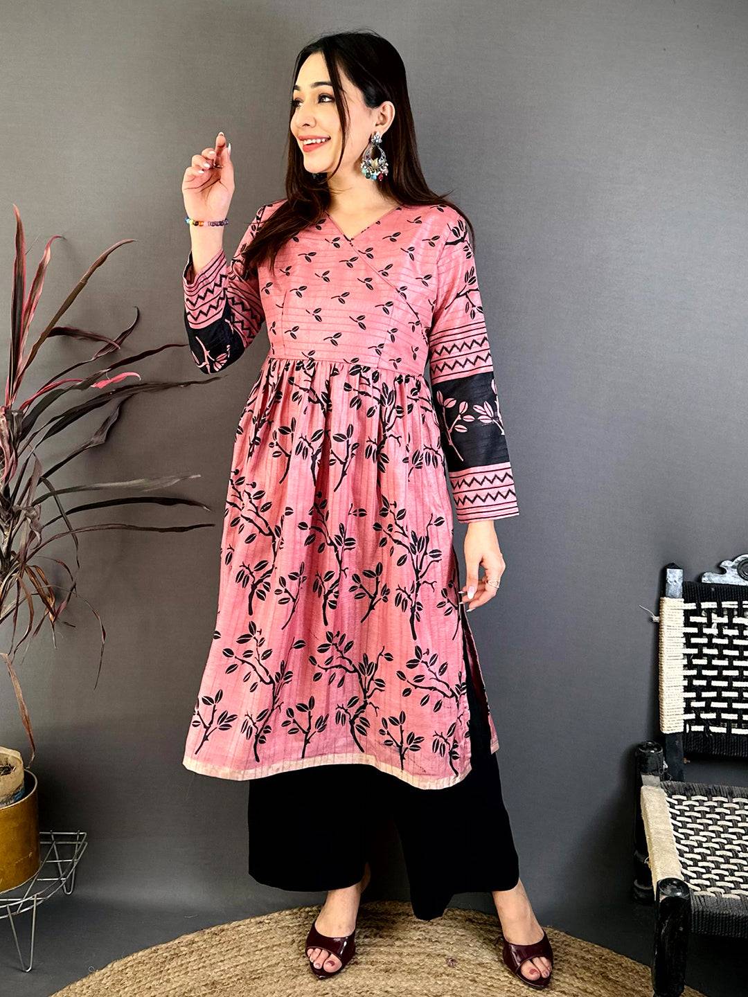 Classic Kota Doriya V Neck Style Kurti