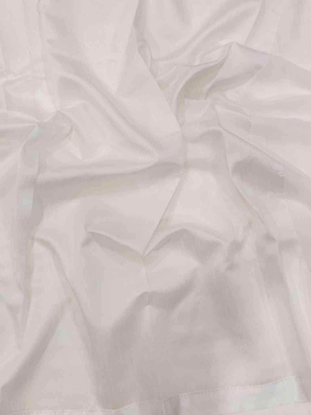 White fabric for blouse piece of georgette saree
