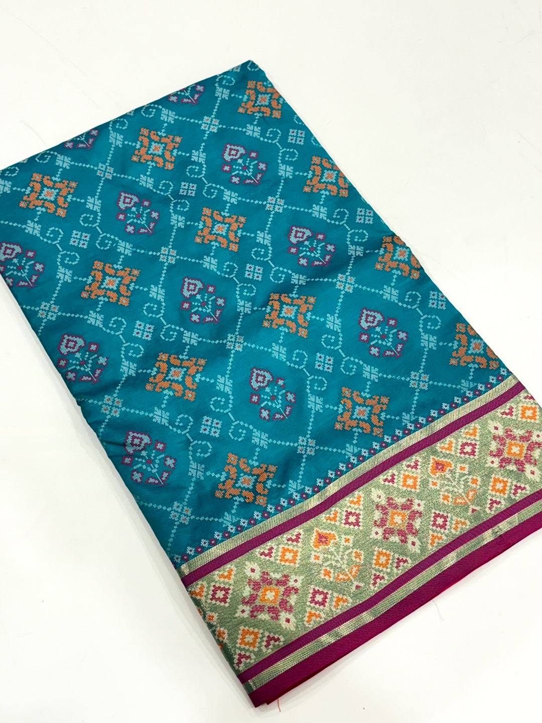 Rama Pochampally Patola Soft Silk Saree