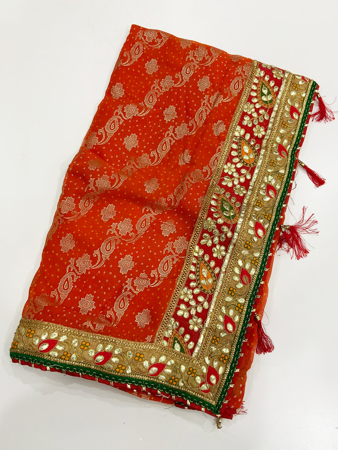 Foil Fantasy Chinnon Saree