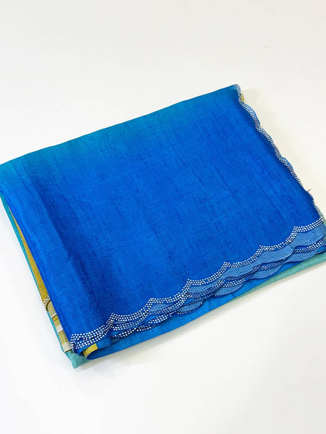 Radiant Ombre Chiffon Swarovski Saree