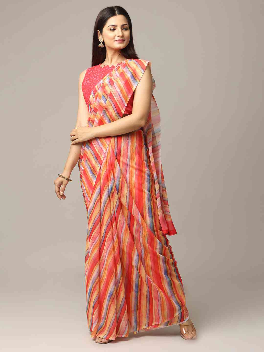 Lehriya Soft Georgette Digital Print Saree