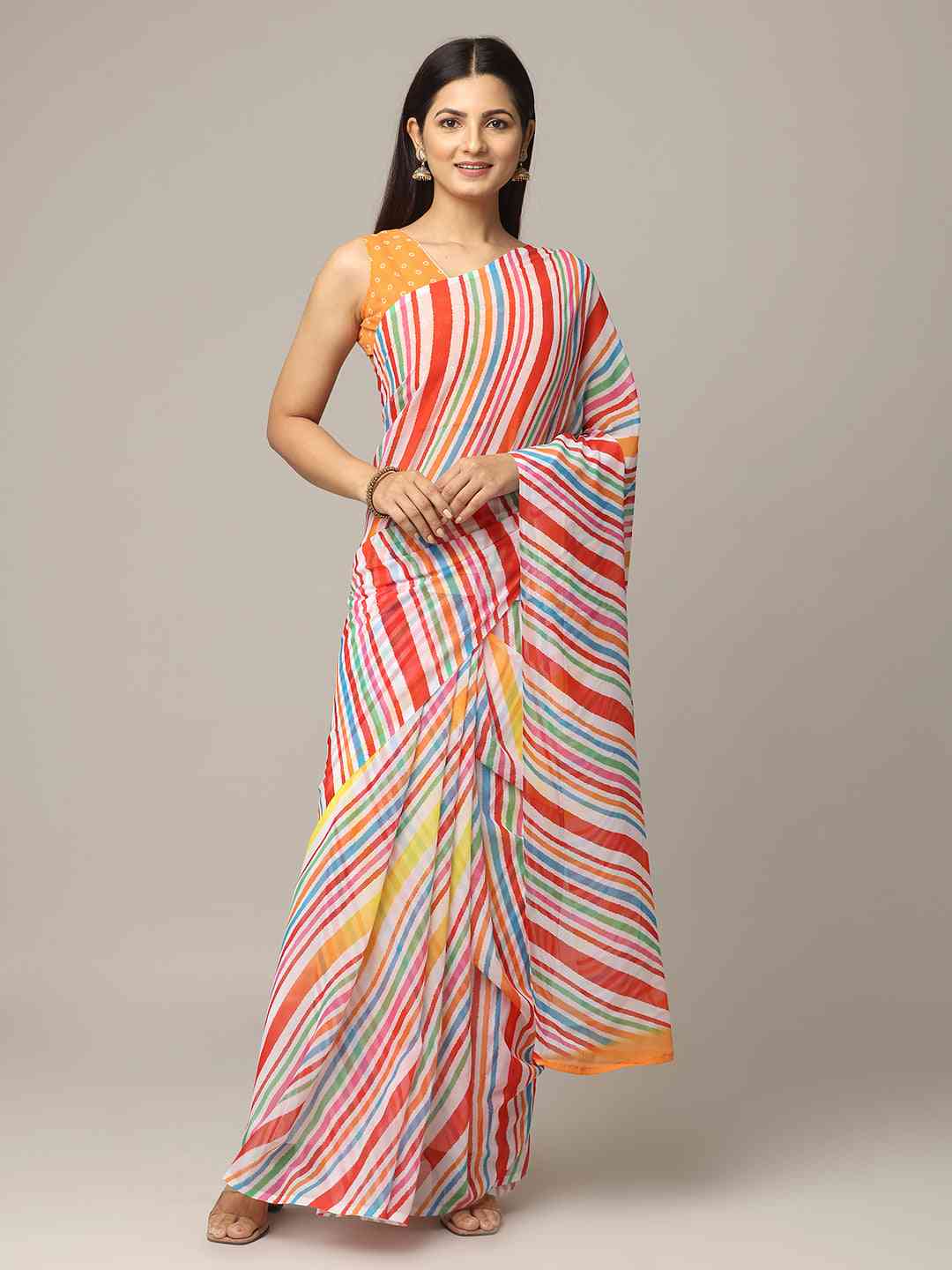 Lehriya Soft Georgette Digital Print Saree