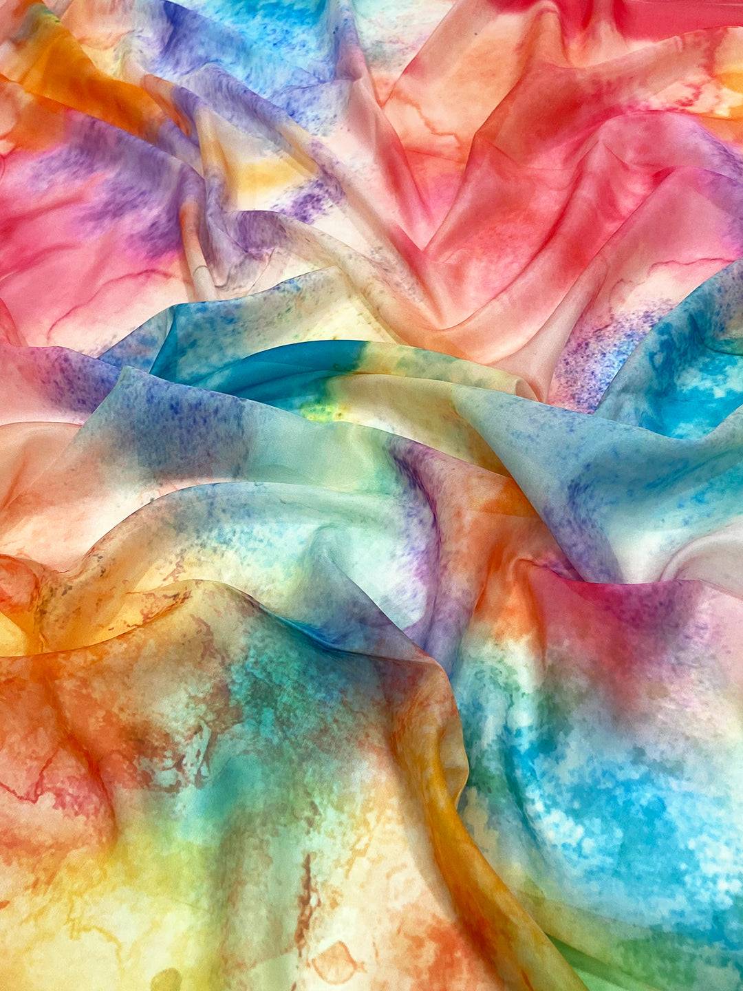 Ethereal Pure Tebi Silk Batik Saree