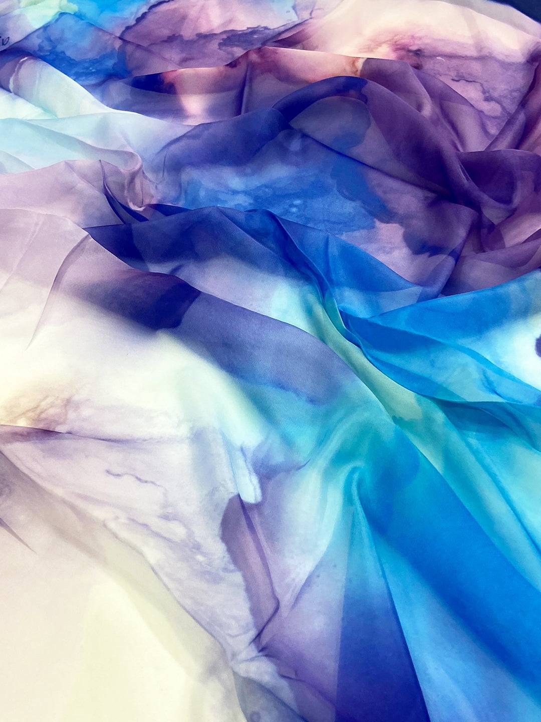 Elegant Pure Tebi Silk Batik Saree