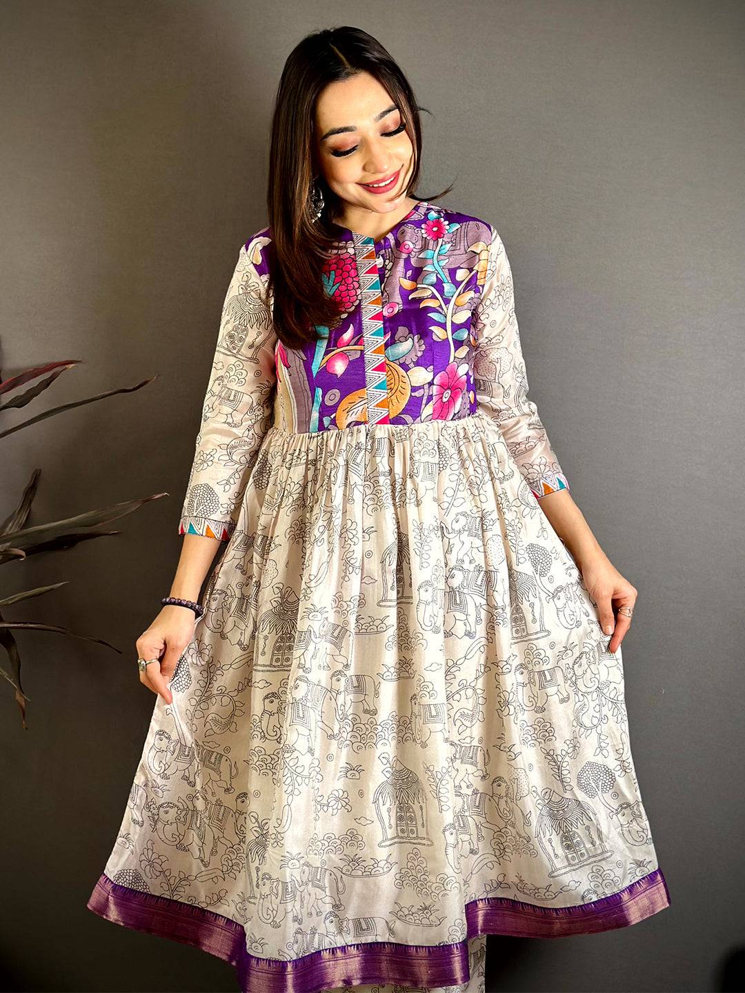 Opulent Dola Silk Side Zip Dress