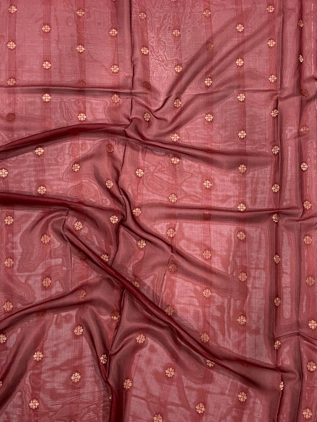 Red Soft Silk Placement Digital Print Saree