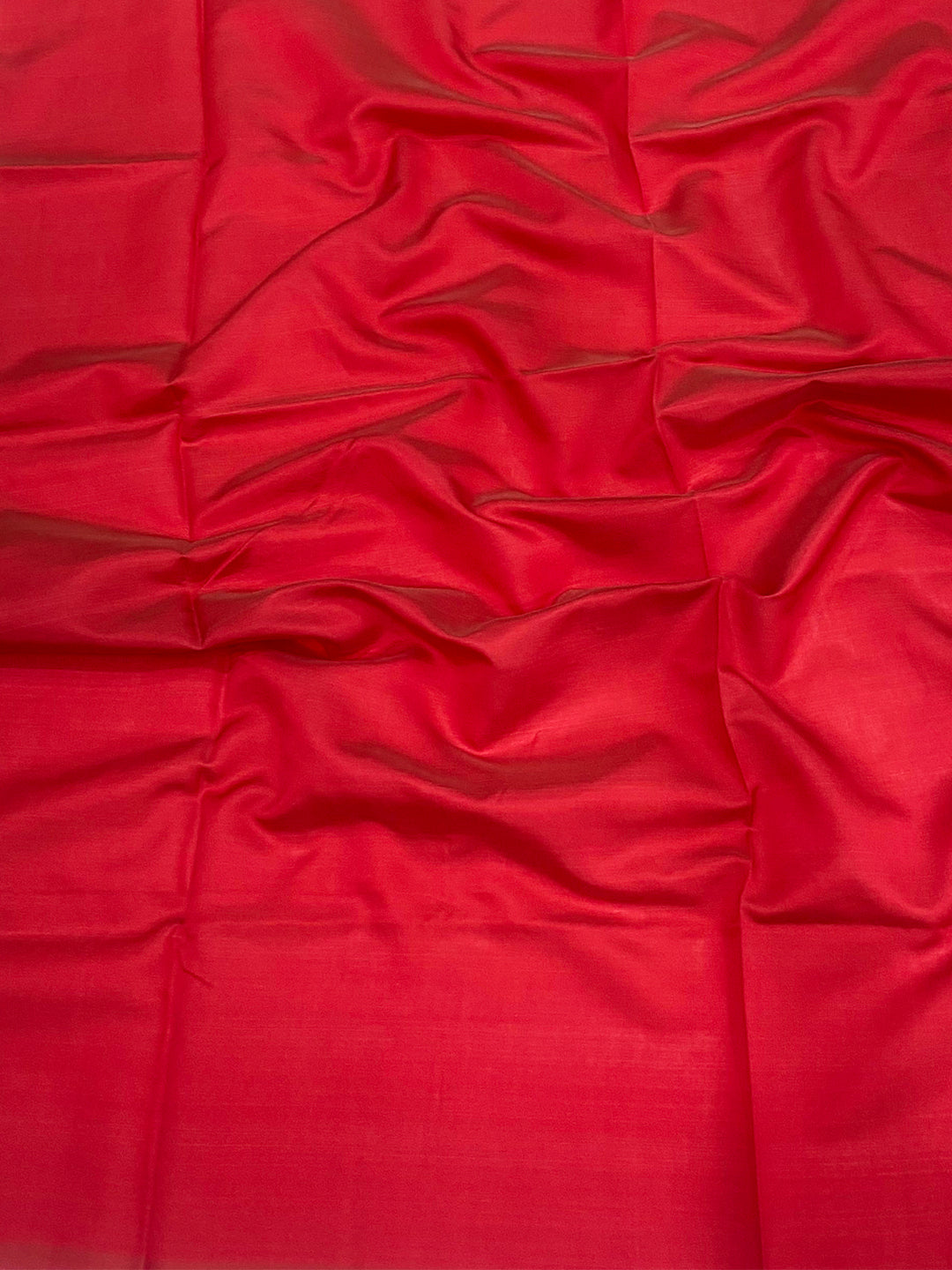 Red Glass Organza Minakari Pallu Saree