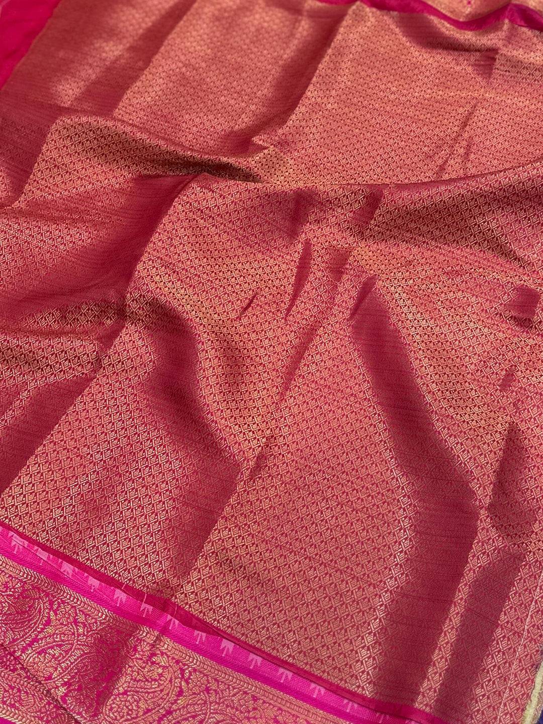 Regal Blue Kovai Banarasi Silk Saree