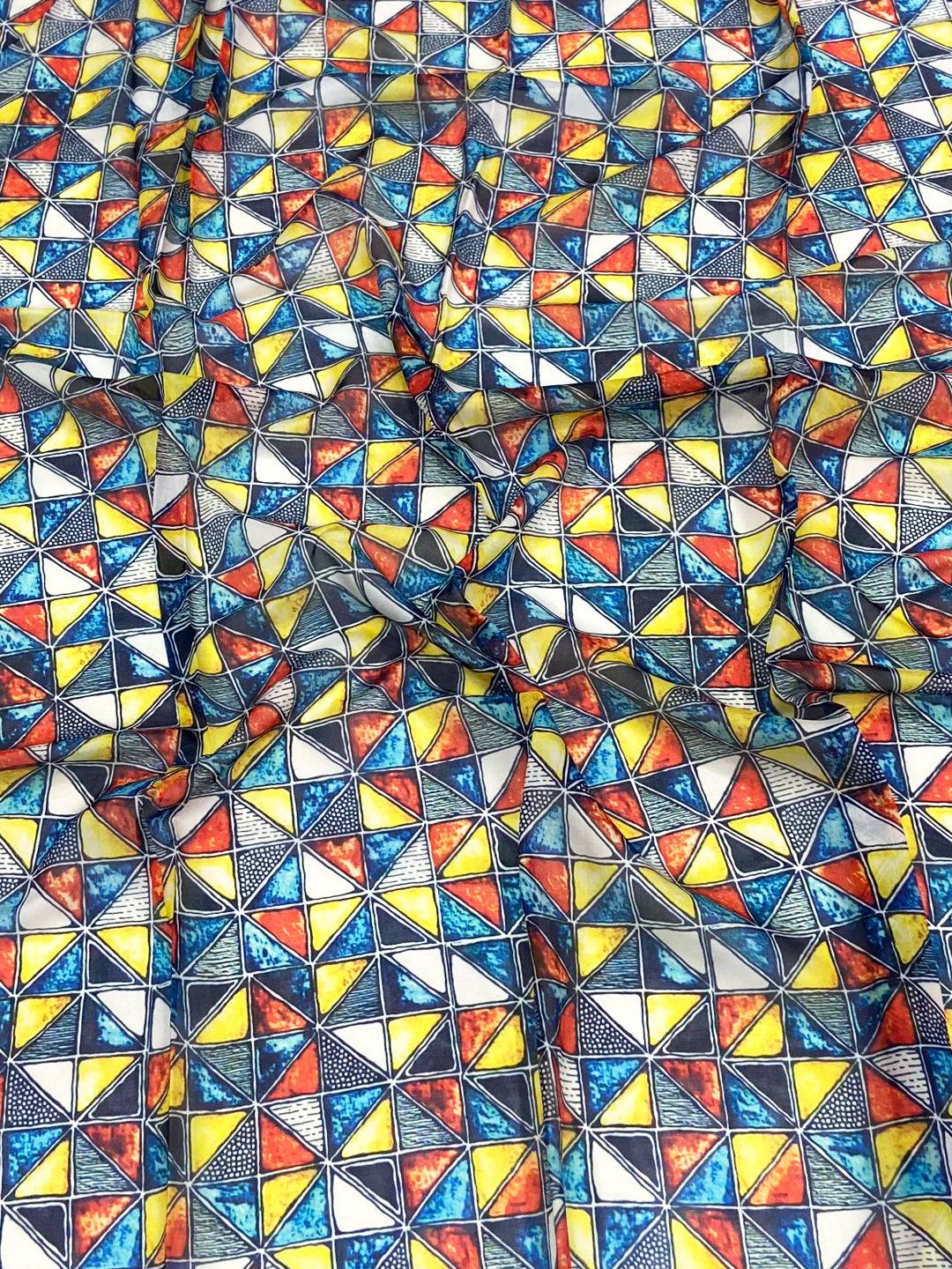 Radiant Stripes Pure Tebi Silk Saree