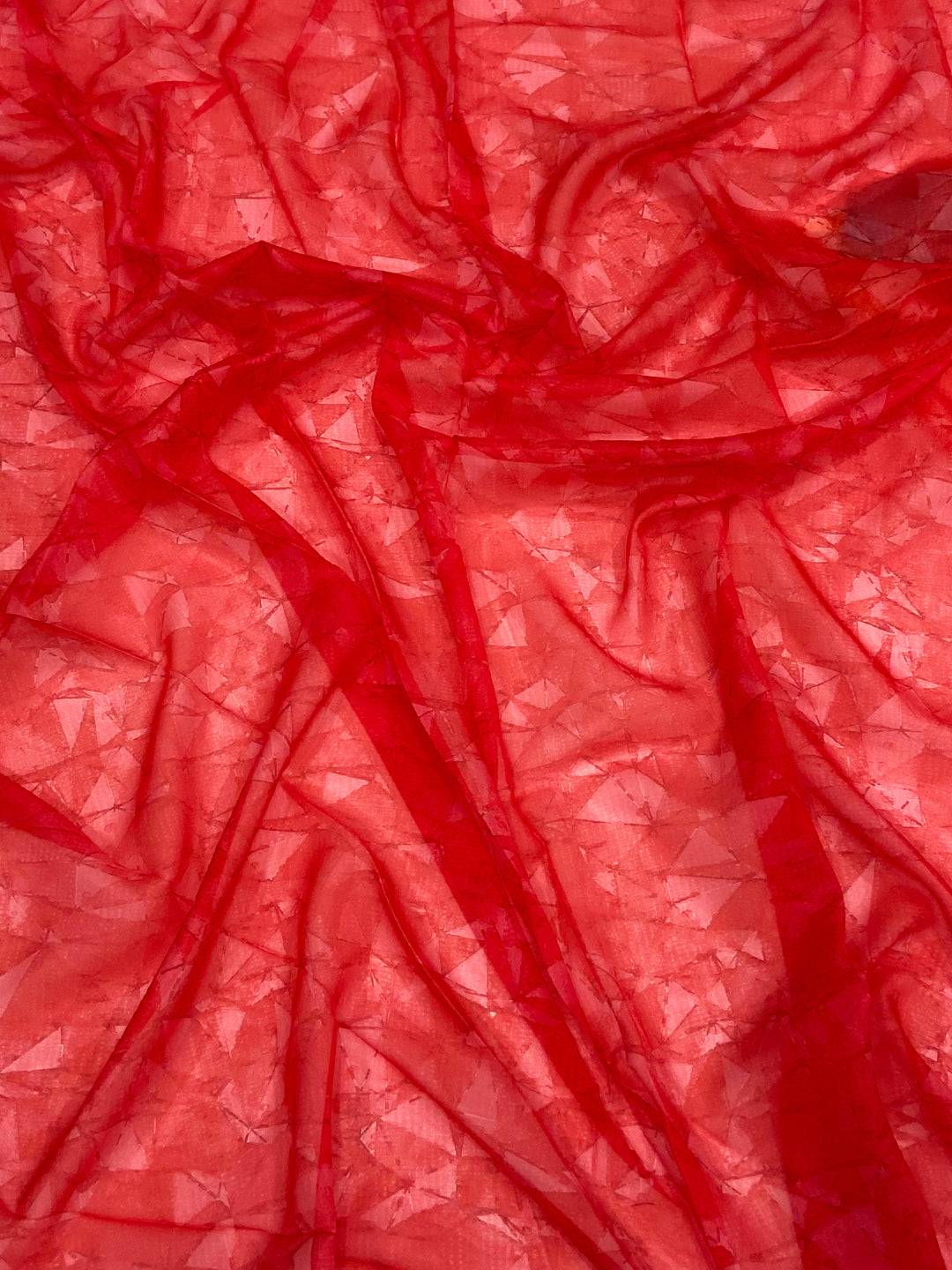 Ethereal Pure Tebi Silk Batik Saree