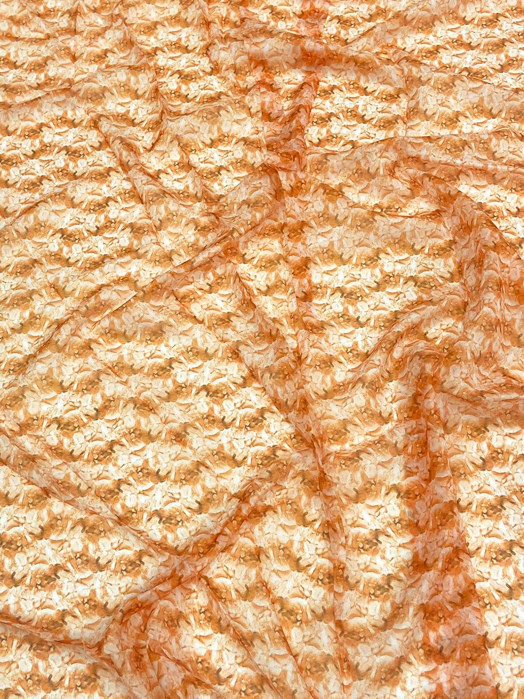 Pink Pure Tebi Silk Batik Print Saree