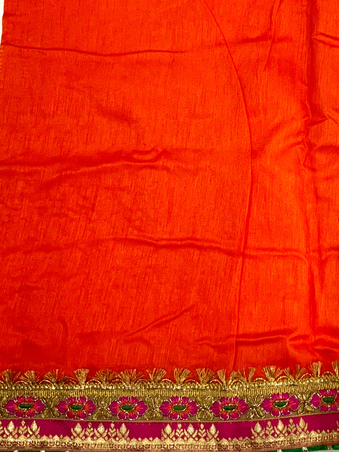 Heritage Chinnon Chiffon Bandhej Saree