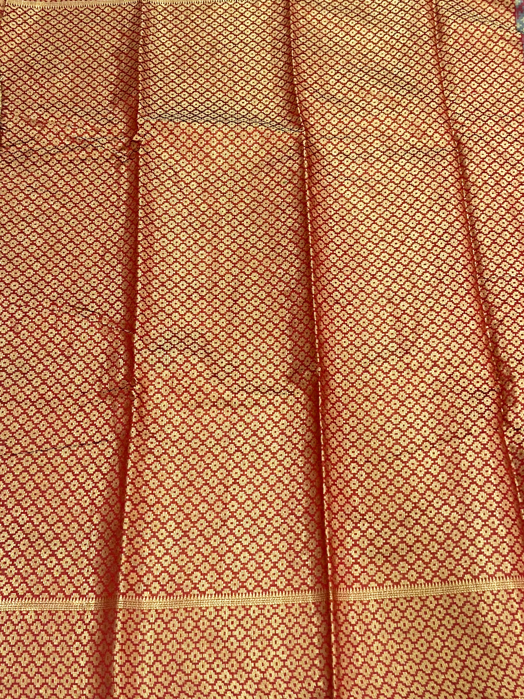 Grey Soft Banarasi Patola Zari Party Wear Saree