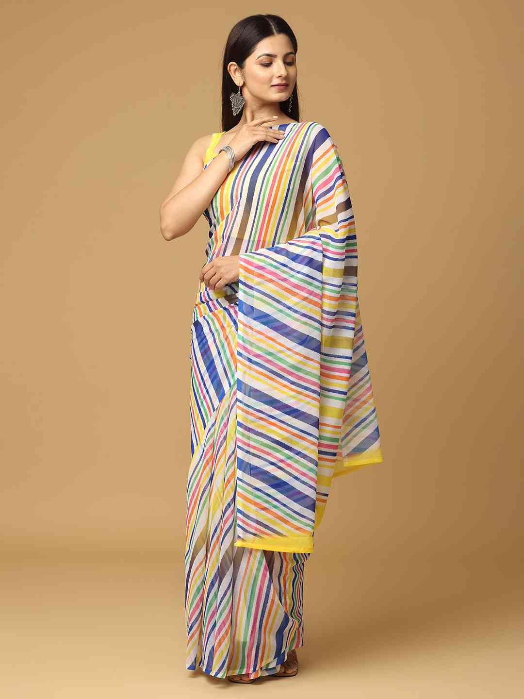 Lehriya Soft Georgette Digital Print Saree