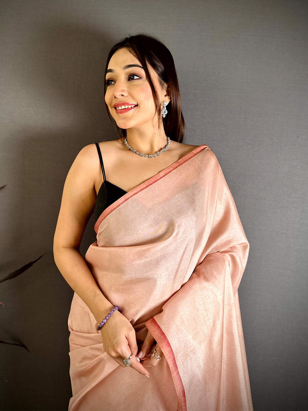 Royal Kerala Print Tussar Saree