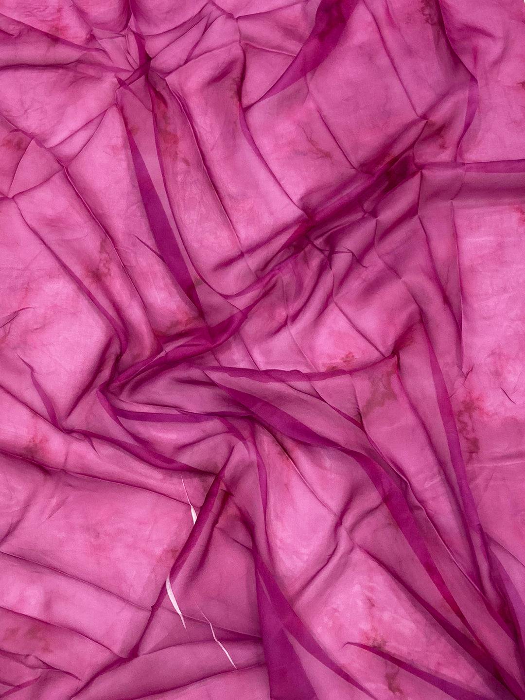 Artistic Pure Tebi Silk Batik Saree