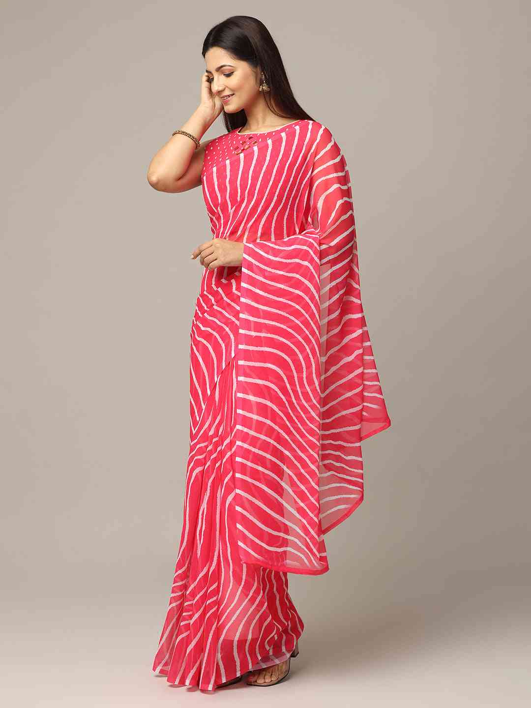 Lehriya Soft Georgette Digital Print Saree