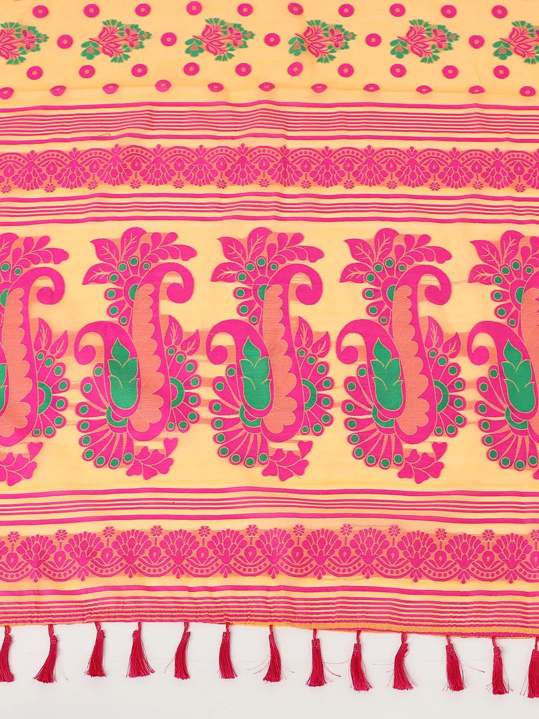 Dhakai Jamdani Light Weight Cotton Silk Saree