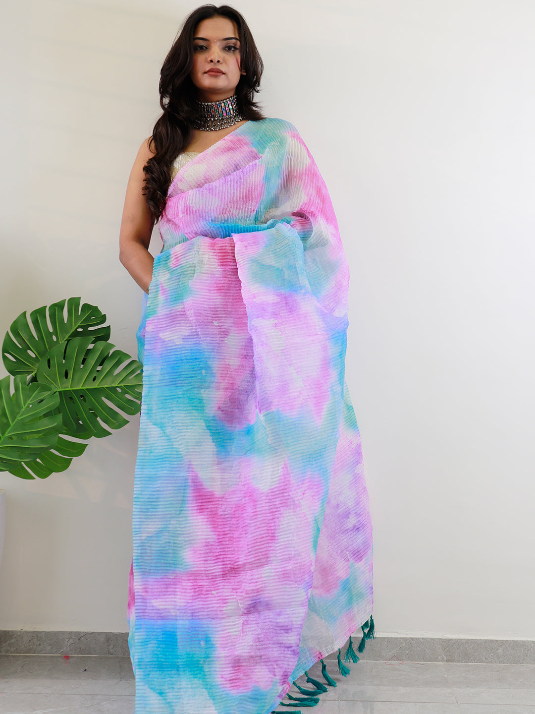 Elevate Your Style with Multicolor Bollywood Saree