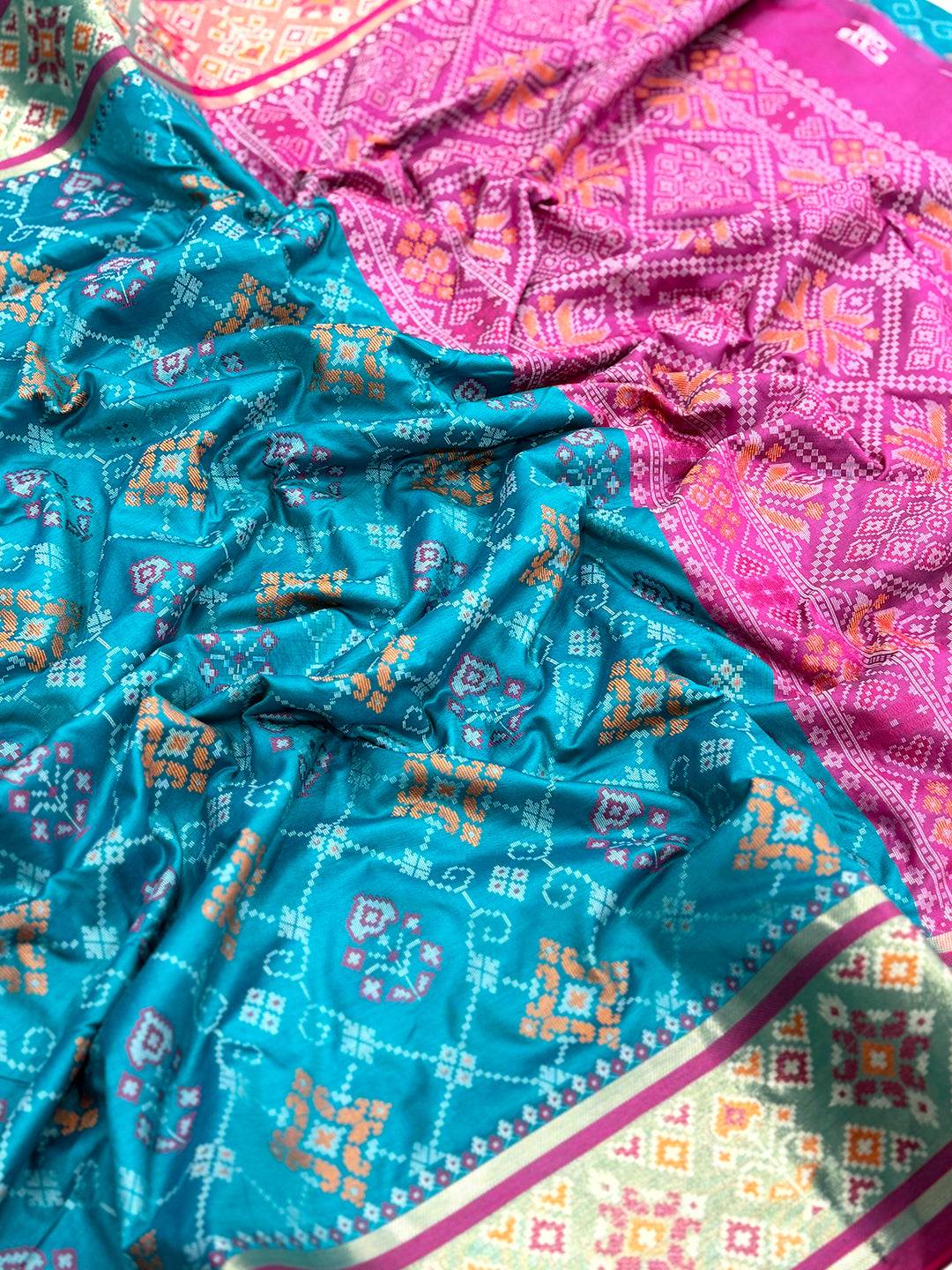 Rama Pochampally Patola Soft Silk Saree