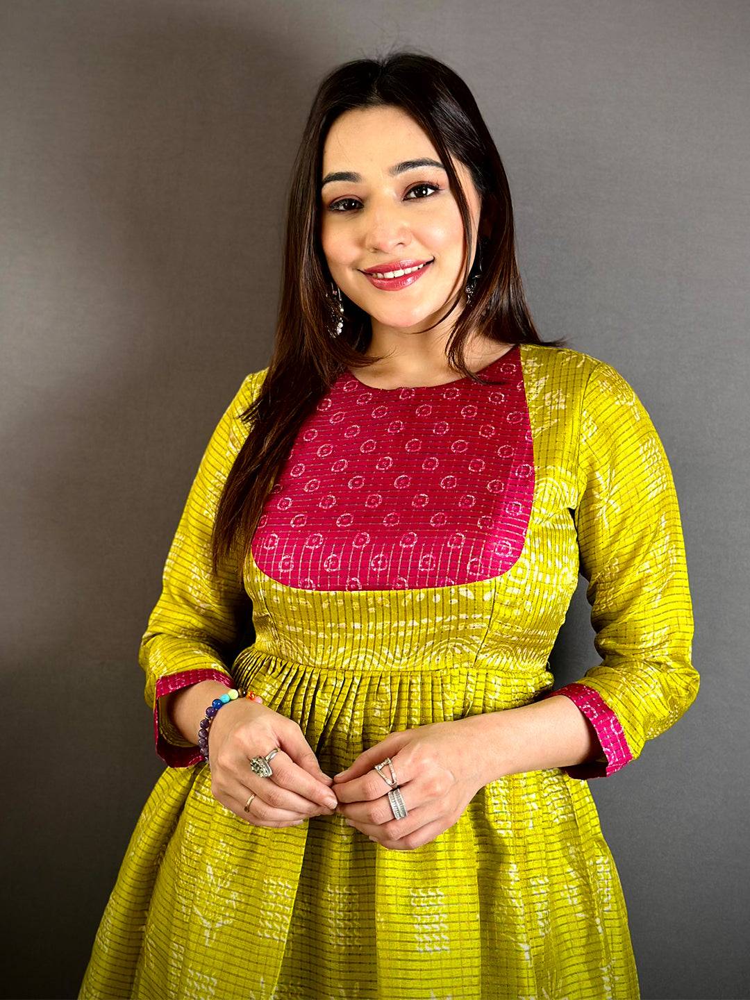 Ethereal Flair Kota Doriya Dress