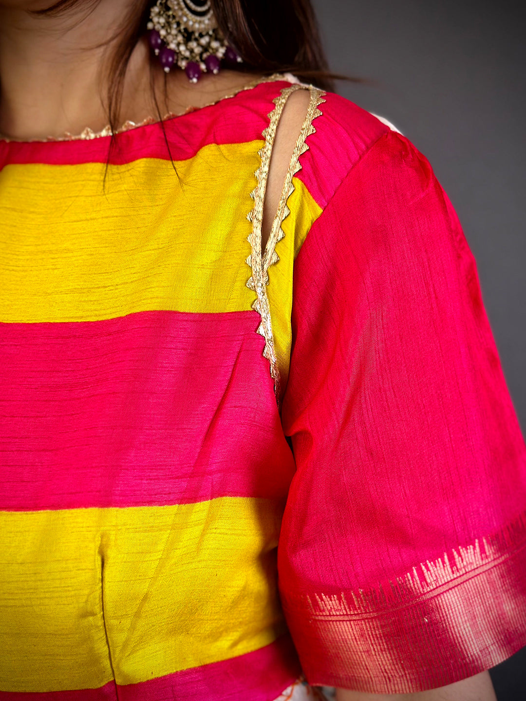 Elegant Soft Kota Doriya Ethnic Dress